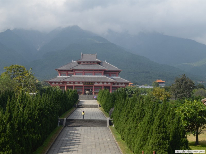 Another of the temples on the way up the mountain.