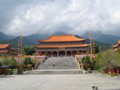 There are a series of temples as you climb the stairs.