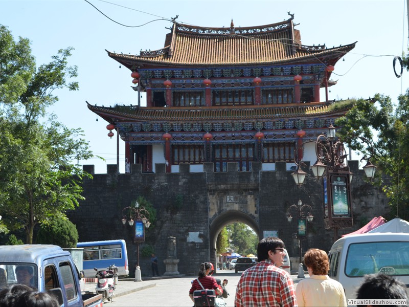 Another of the gateways into the town.