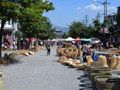 Lots of baskets for sale.