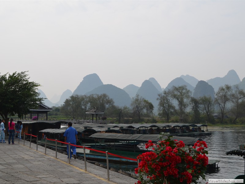 A view from the park boat dock