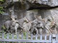More examples of the stone cavings