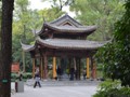 One of the small pagoda's in the park.