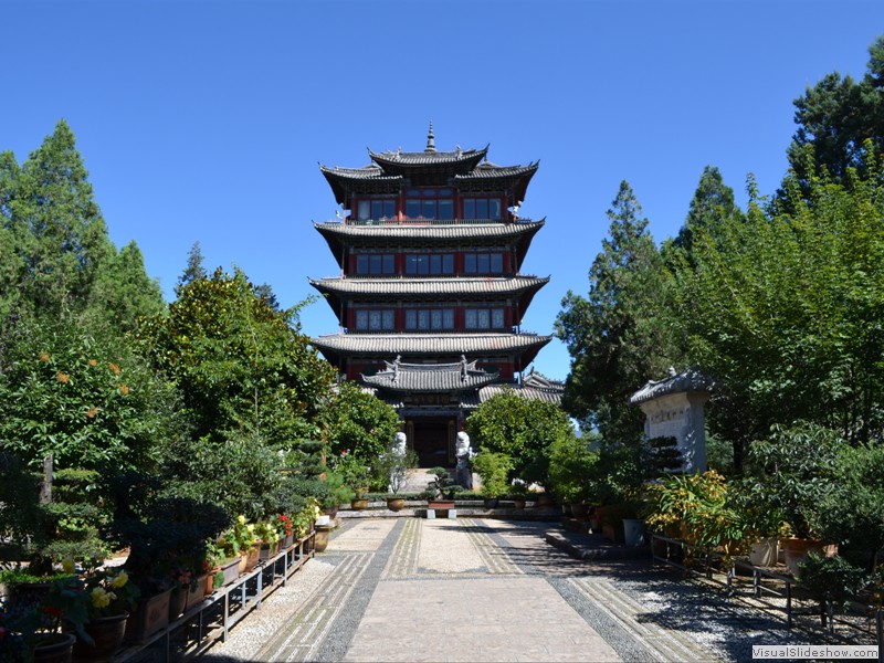 The pagoda park in Lijiang