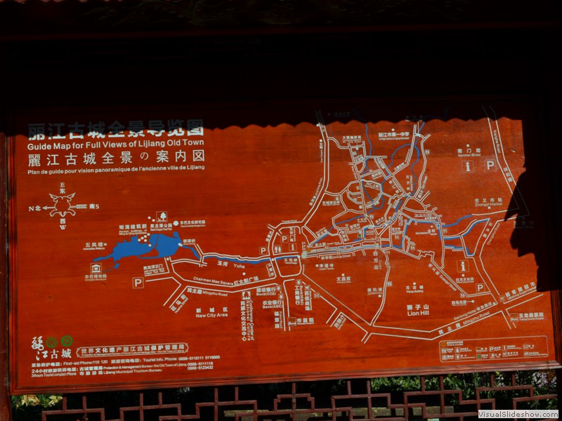 A map of old town Lijiand