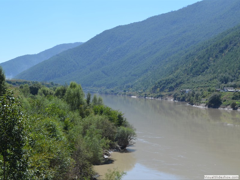Our route took us along the Yankzee River for several miles.