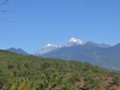 Driving toward the mountains and Shangri-La.