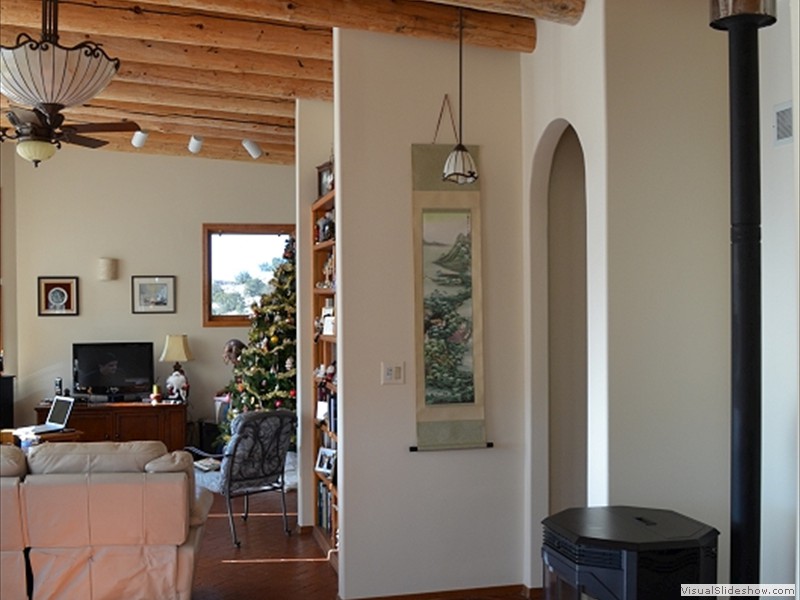 Living room viewed from dinning room.