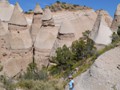 Good views of the tent rocks.